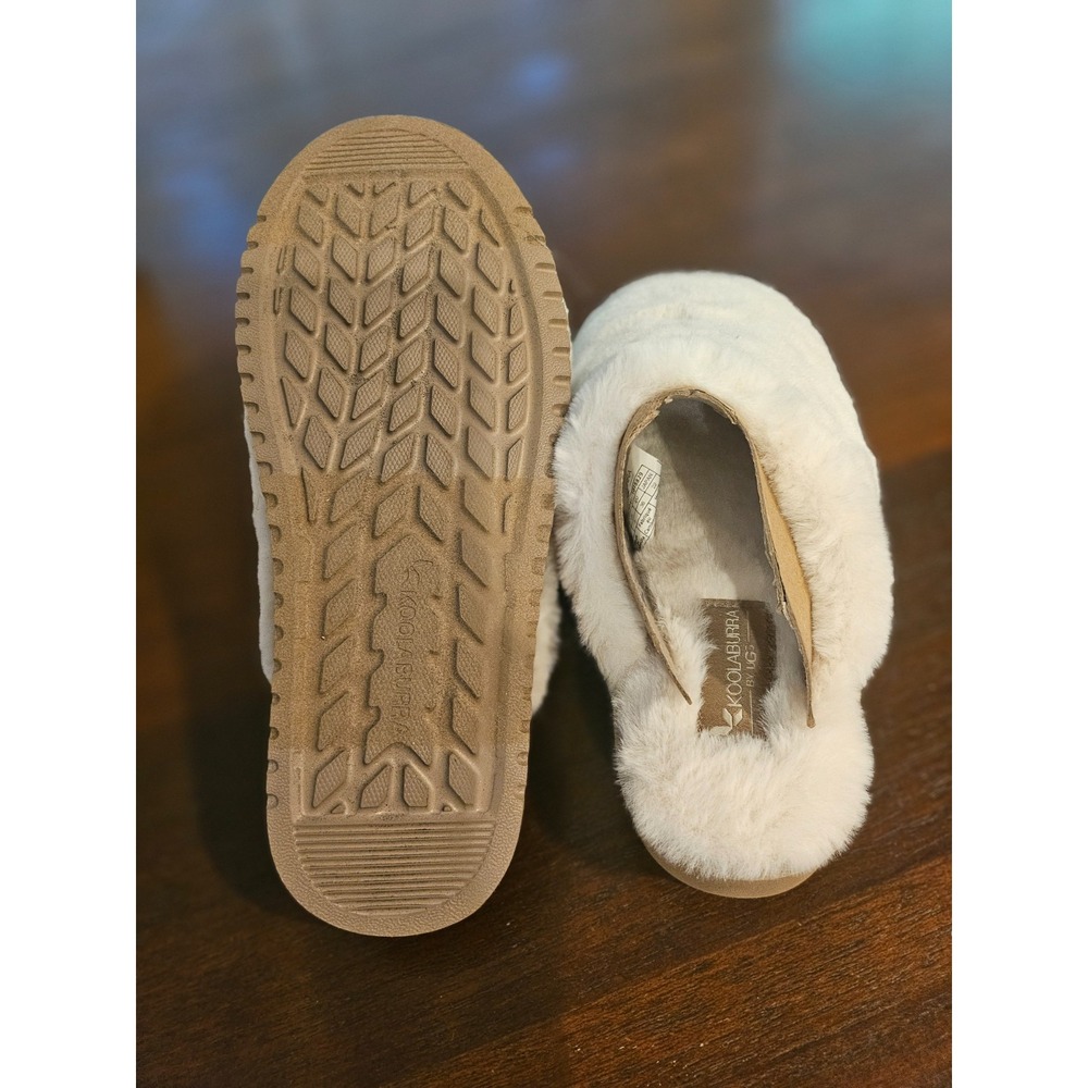 Koolaburra by UGG Pomi Slippers, Beige, US 5 New In Box - Picture 5 of 8